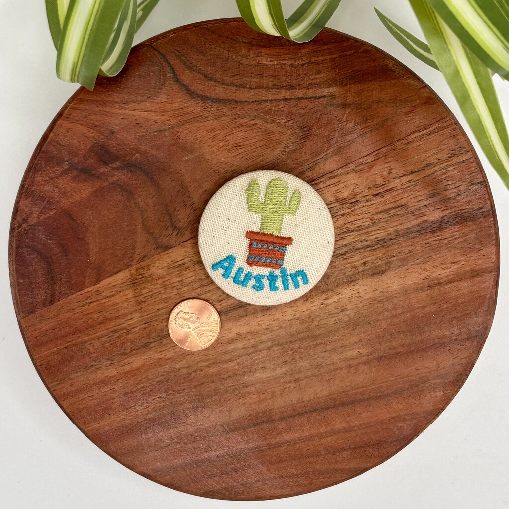 Austin Cactus Magnet