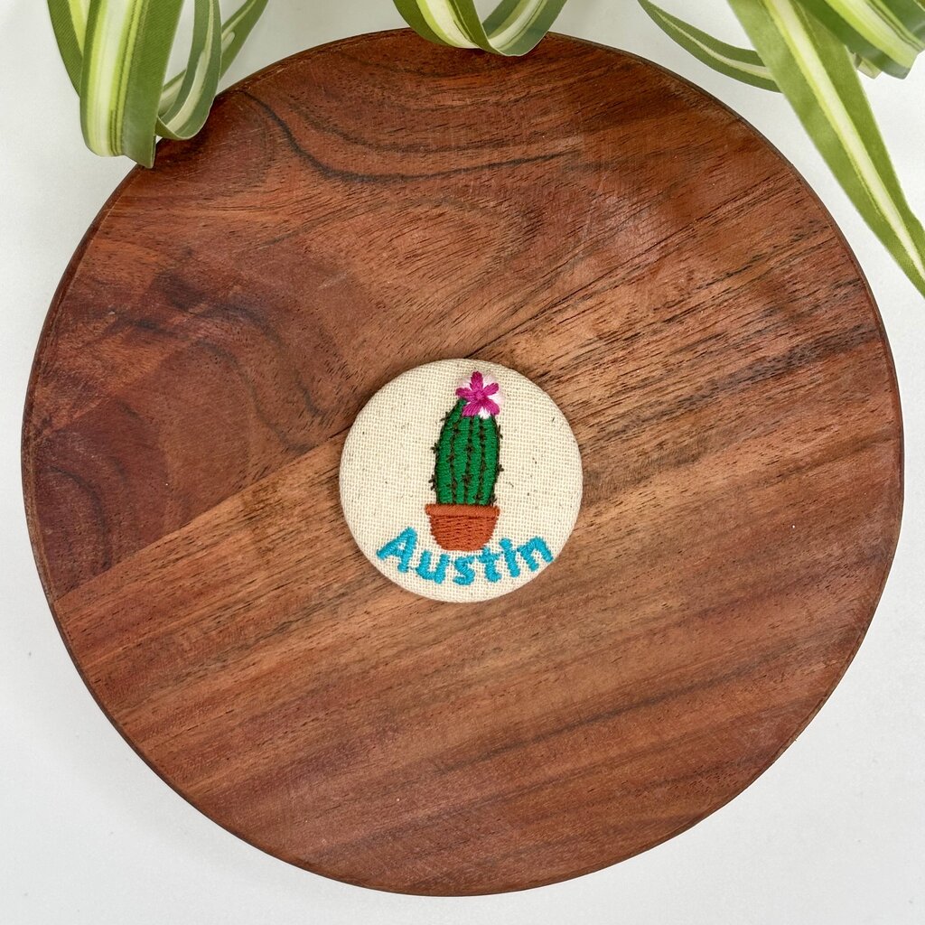 Austin Cactus Magnet