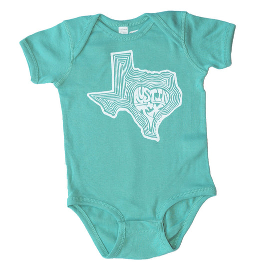 Heart of TX Onesie