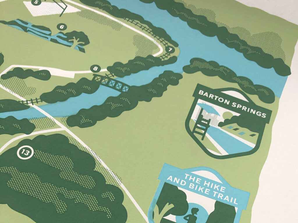 Zilker Park Map