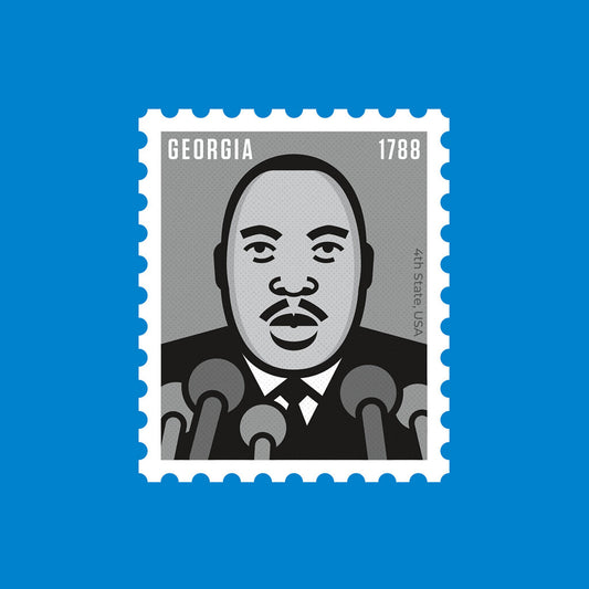 Georgia State Stamp