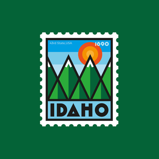 Idaho State Stamp