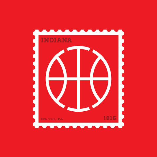 Indiana State Stamp