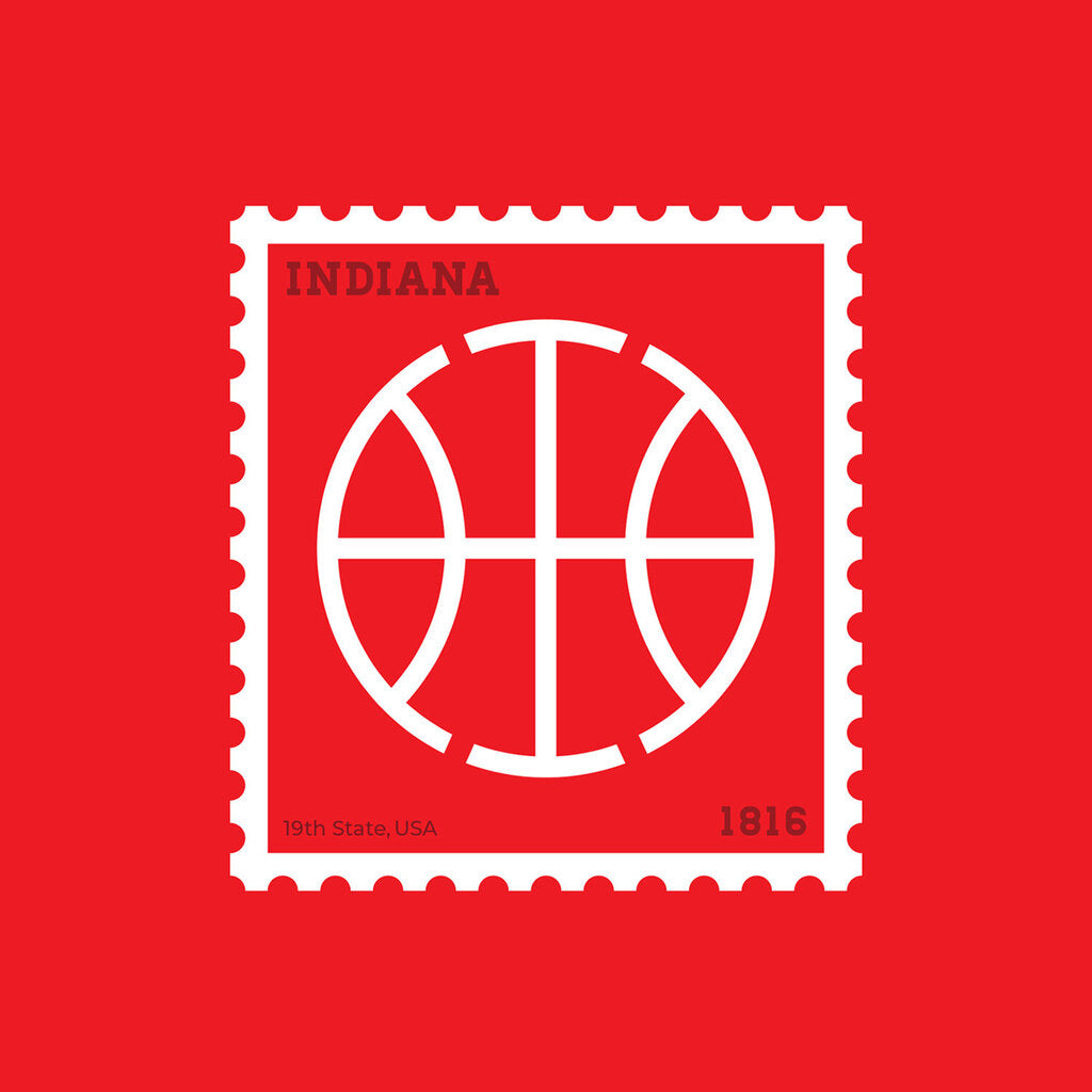Indiana State Stamp