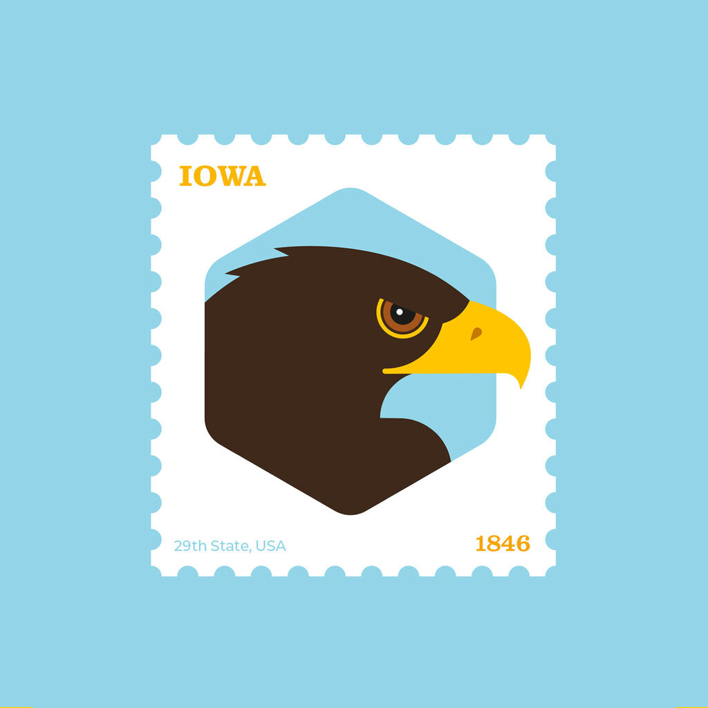 Iowa State Stamp