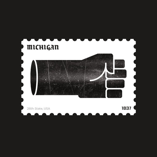 Michigan State Stamp