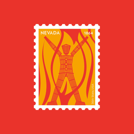 Nevada State Stamp