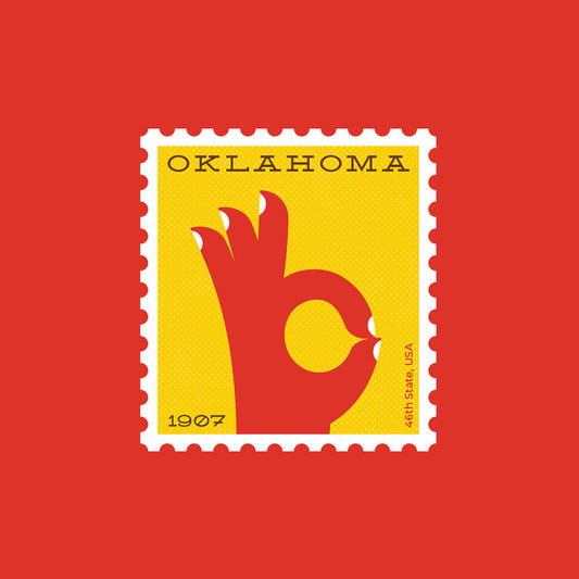 Oklahoma State Stamp