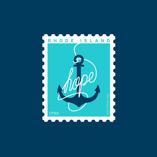 Rhode Island State Stamp