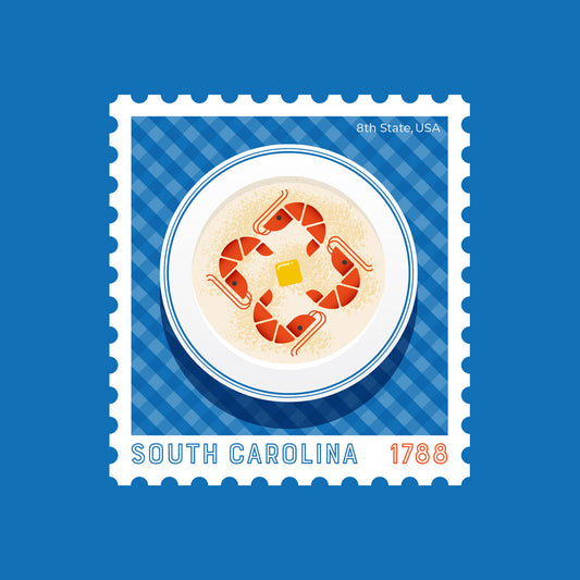 South Carolina State Stamp