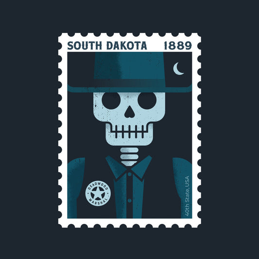 South Dakota State Stamp