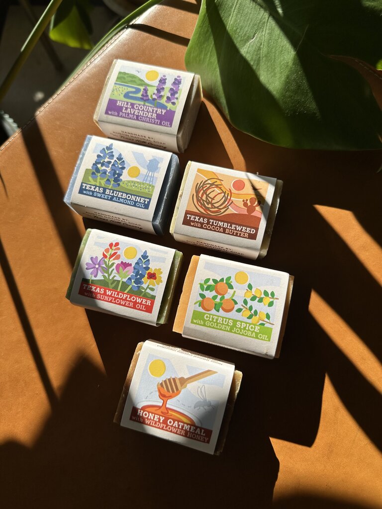 Texas Wildflower Mini Soap Bar