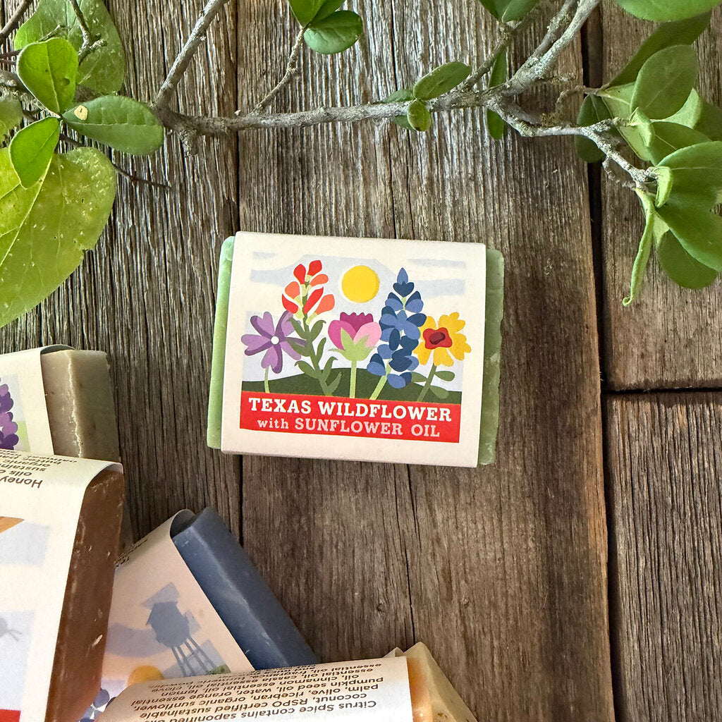 Texas Wildflower Mini Soap Bar