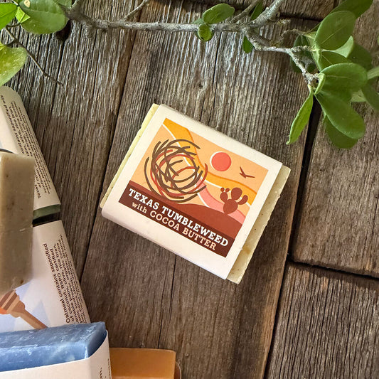 Texas Tumbleweed Mini Soap Bar