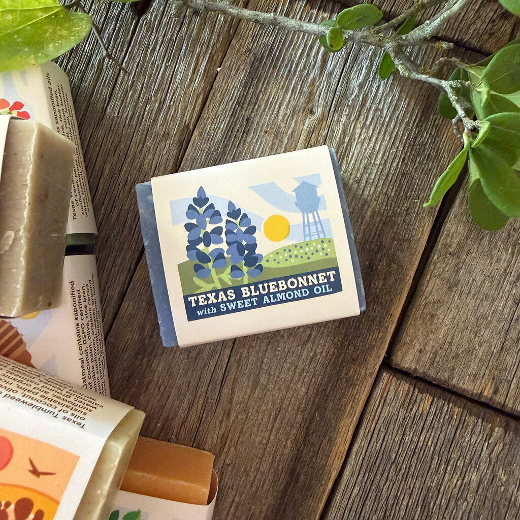 Texas Bluebonnet Mini Soap Bar