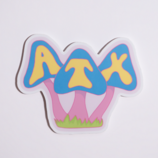 ATX Mushroom Sticker