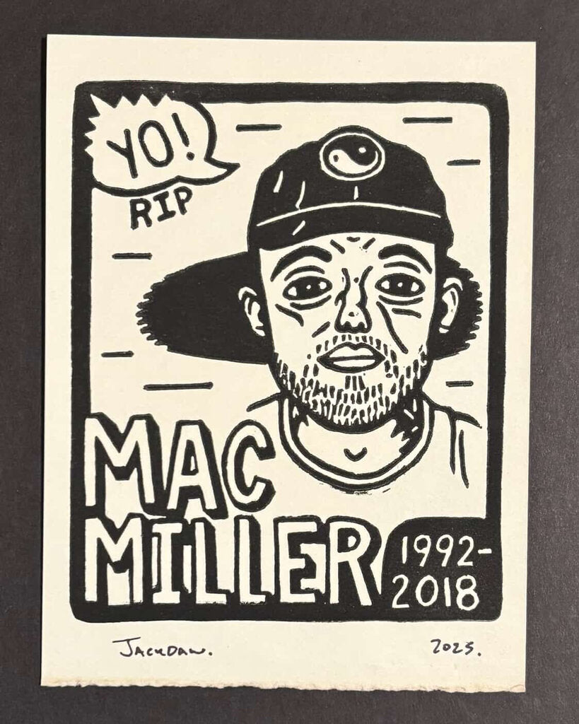 Mac Miller Mini Print