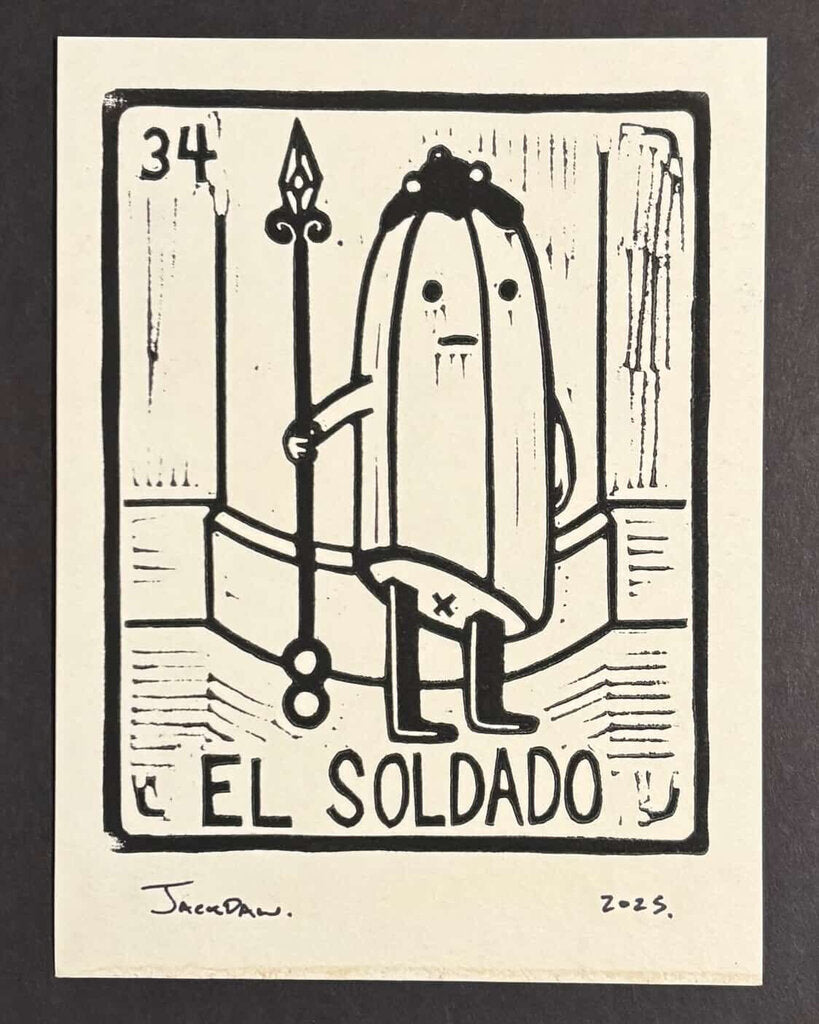 El Soldado Mini Print