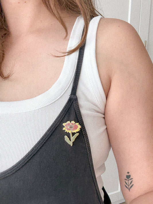 Indian Blanket Pin