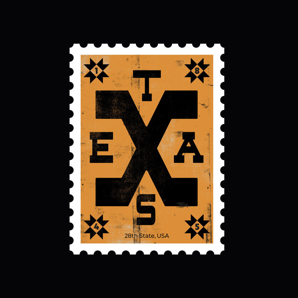 Texas State Stamp (X)