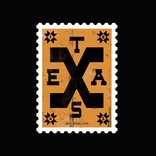 Texas State Stamp (X)