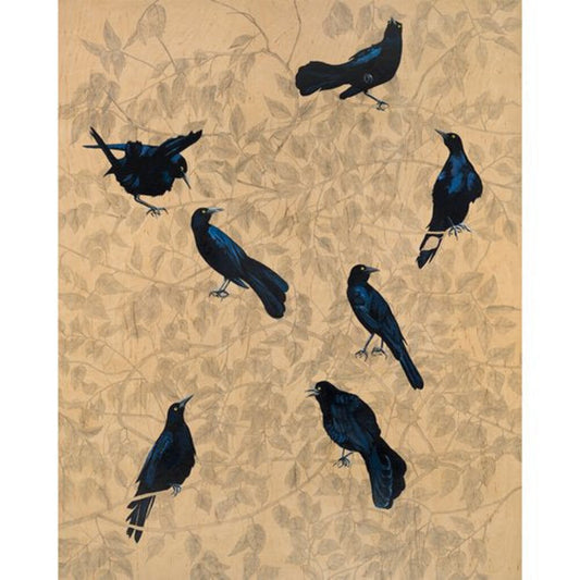 Tree of Grackle Print