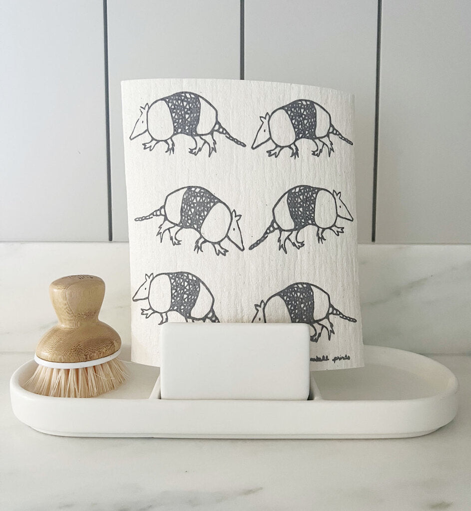 Swedish Dishcloth - Armadillos