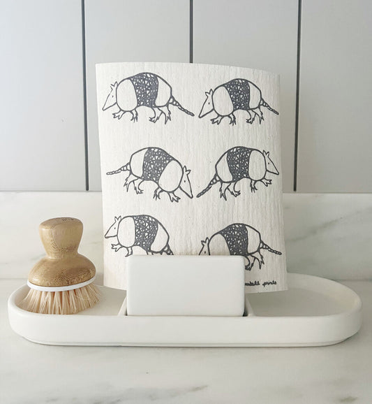 Swedish Dishcloth - Armadillos