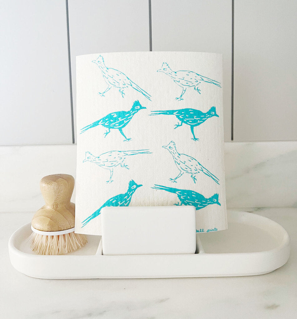 Swedish Dishcloth - Roadrunners