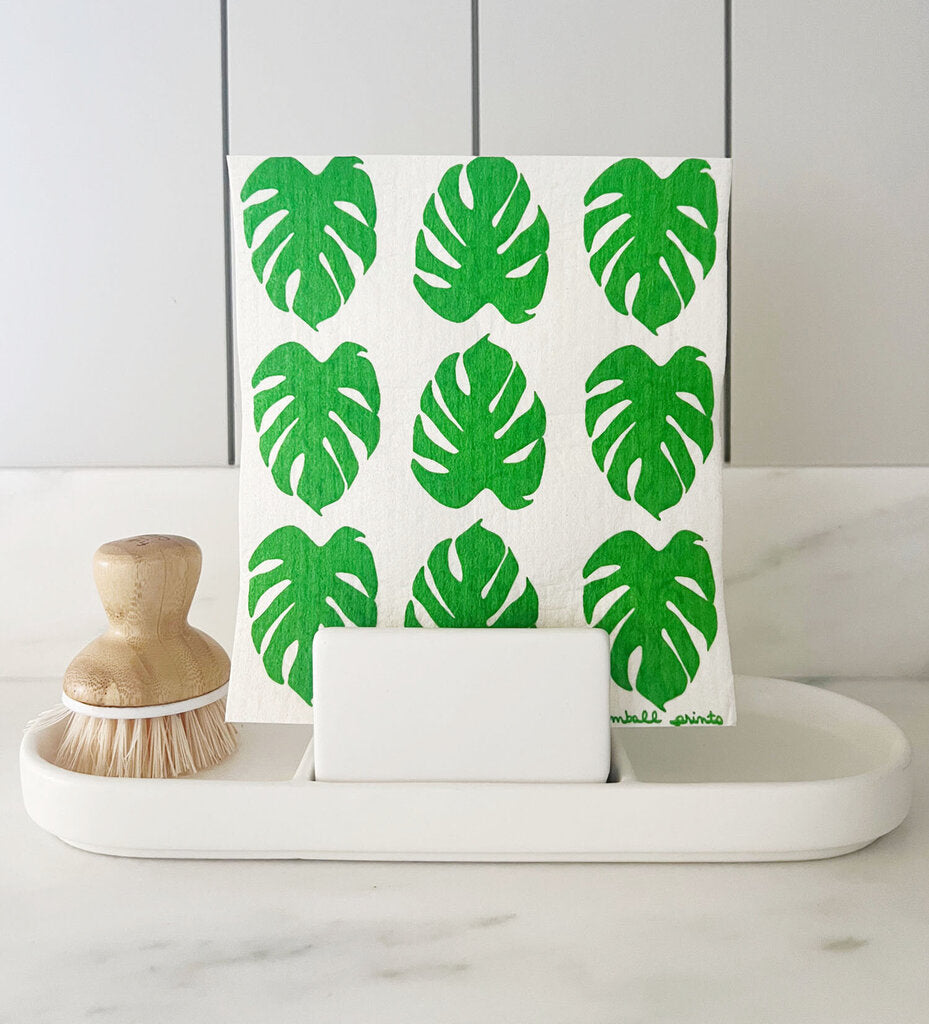 Swedish Dishcloth - Monstera