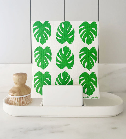 Swedish Dishcloth - Monstera