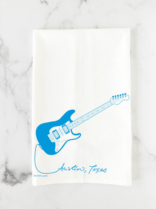 Guitar Tea Towel