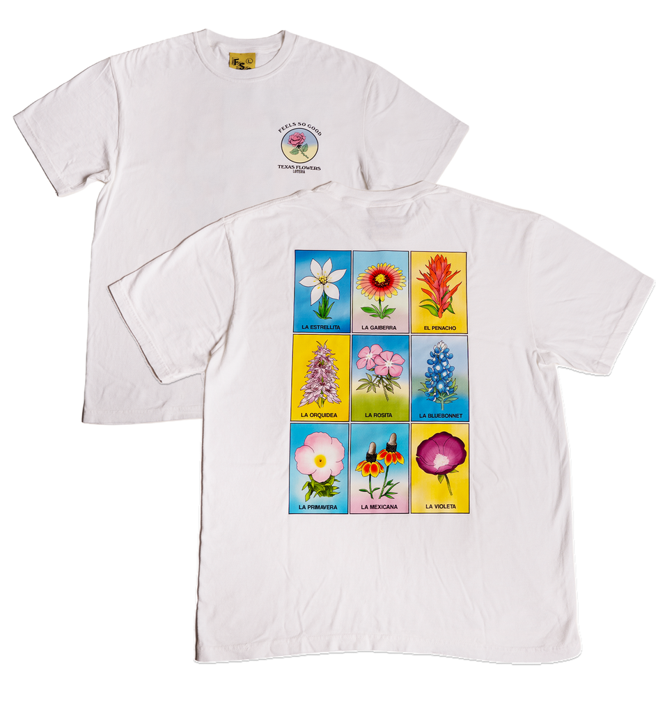 TX Flowers Loteria Tee