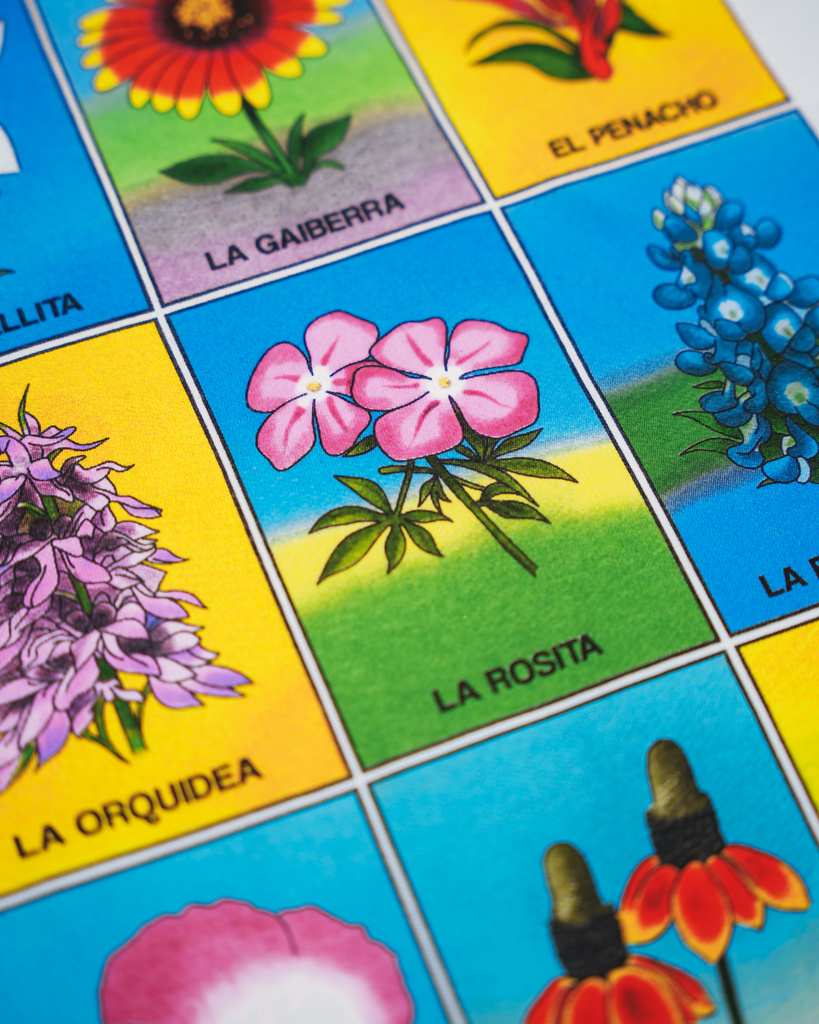 TX Flowers Loteria Tee