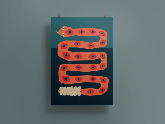 Snake (Blue)